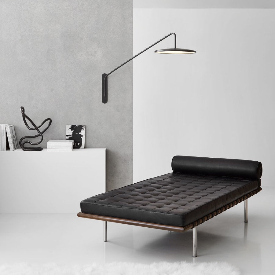 Visual Comfort Dot 16" Articulating LED Wall Light by Peter Bristol