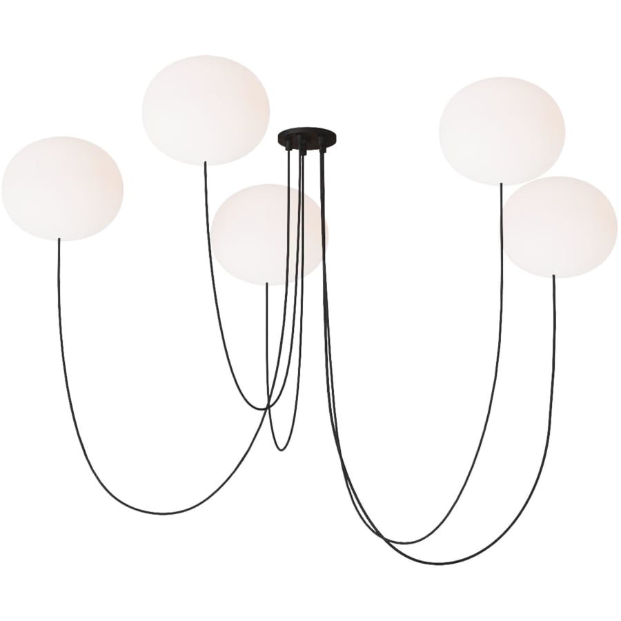 Visual Comfort Helium 33" Wide LED Globe Chandelier - 2700K, 90 CRI, 2700 Lumens
