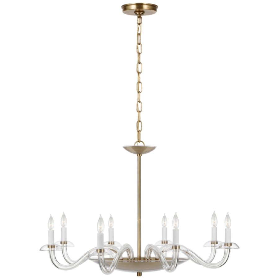 Visual Comfort Brigitte 8 Light 35" Wide Taper Candle Style Chandelier