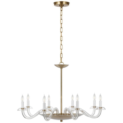 Visual Comfort Brigitte 8 Light 35" Wide Taper Candle Style Chandelier