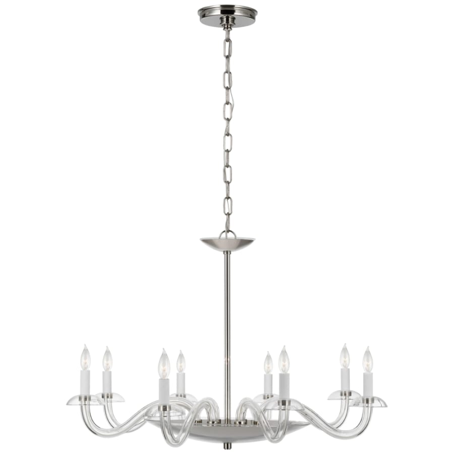 Visual Comfort Brigitte 8 Light 35" Wide Taper Candle Style Chandelier
