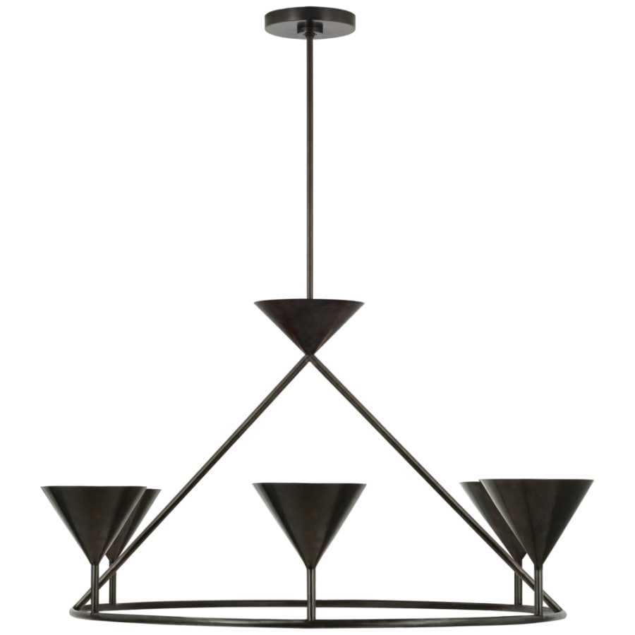 Visual Comfort Orsay 6 Light 36" Wide LED Ring Chandelier