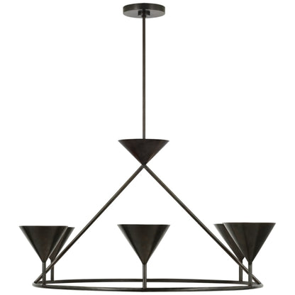 Visual Comfort Orsay 6 Light 36" Wide LED Ring Chandelier