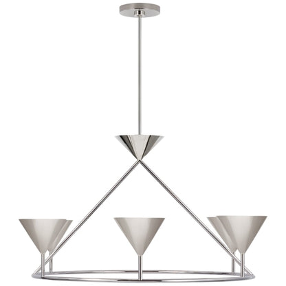 Visual Comfort Orsay 6 Light 36" Wide LED Ring Chandelier