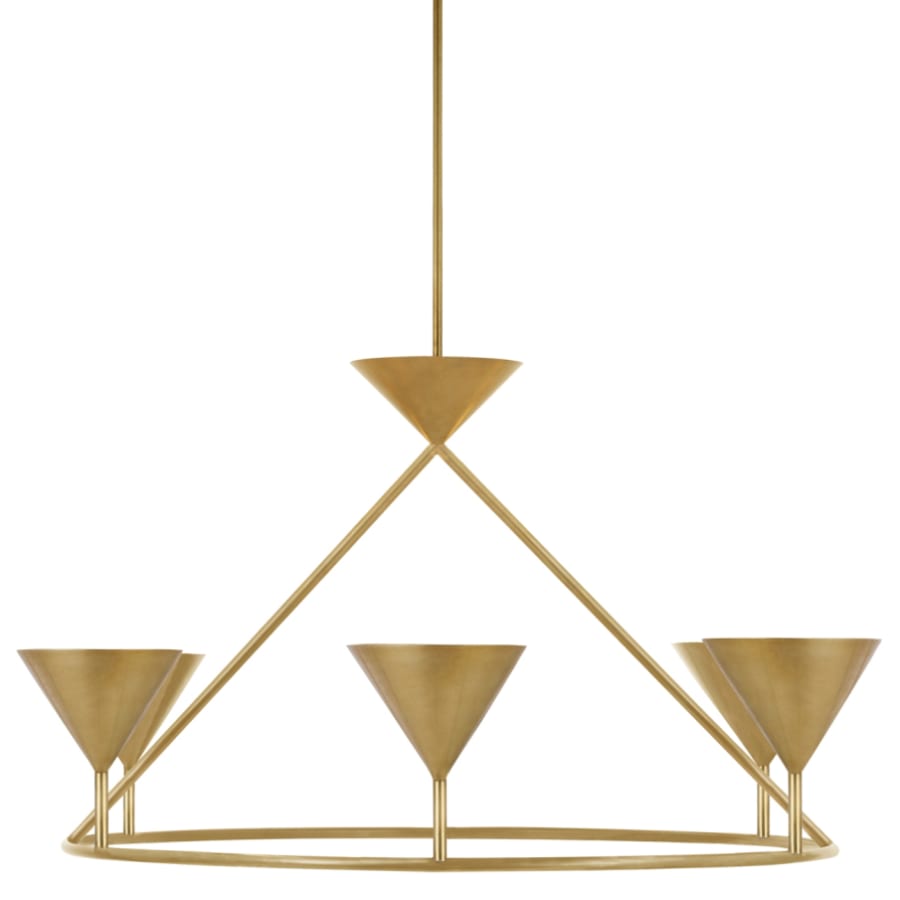 Visual Comfort Orsay 6 Light 36" Wide LED Ring Chandelier