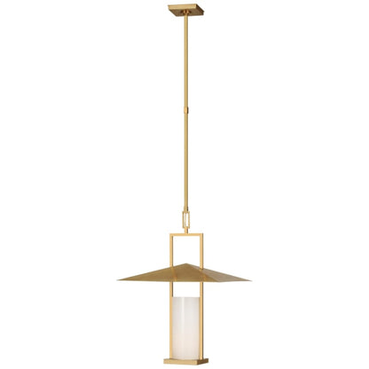 Visual Comfort Amity 18" Wide Pendant with Frosted Glass Shade