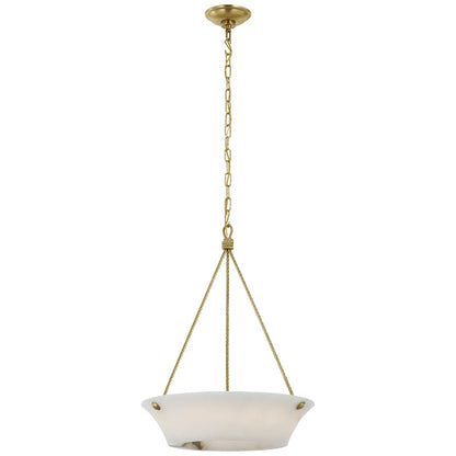 Visual Comfort Claremont 21" Wide LED Pendant with Alabaster Shade