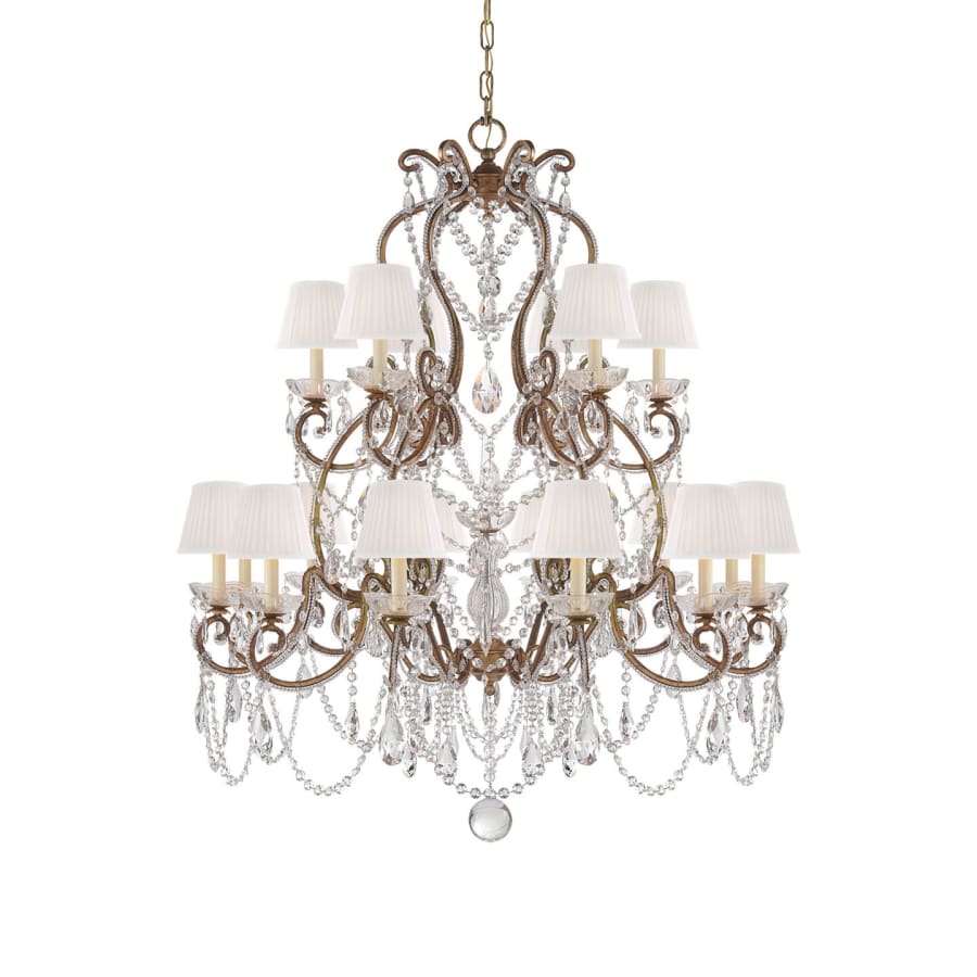 Visual Comfort Adrianna 18 Light 38" Wide Chandelier
