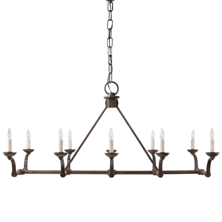 Visual Comfort Robertson 10 Light 54" Wide Linear Chandelier