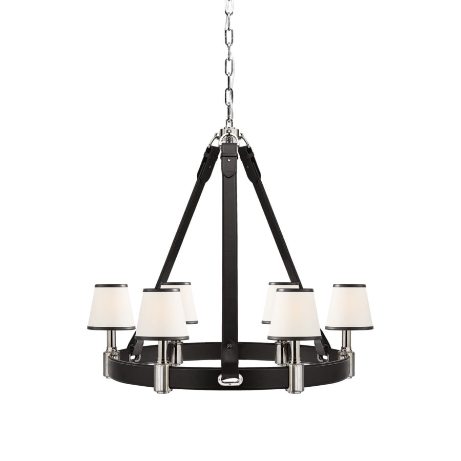 Visual Comfort Riley 6 Light 36" Wide Chandelier