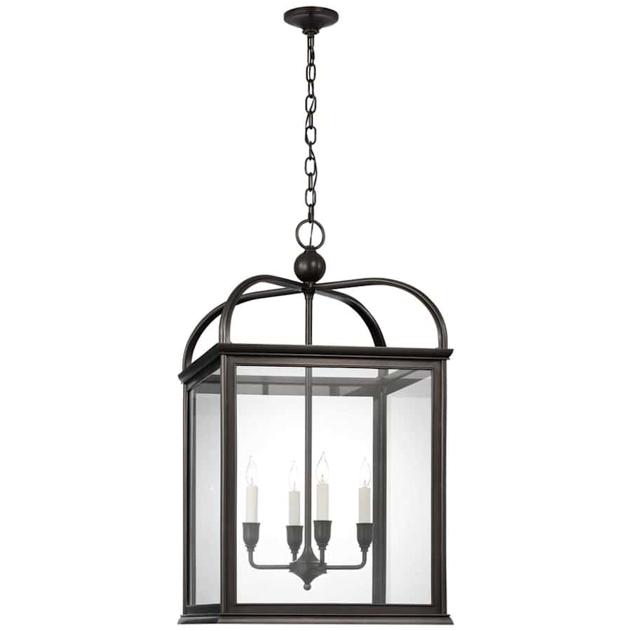 Visual Comfort Rhoades 4 Light 25" Wide Taper Candle Style Chandelier
