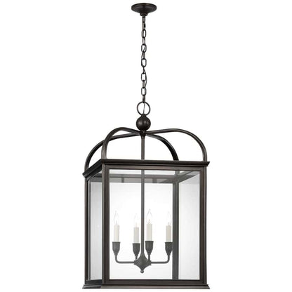 Visual Comfort Rhoades 4 Light 25" Wide Taper Candle Style Chandelier