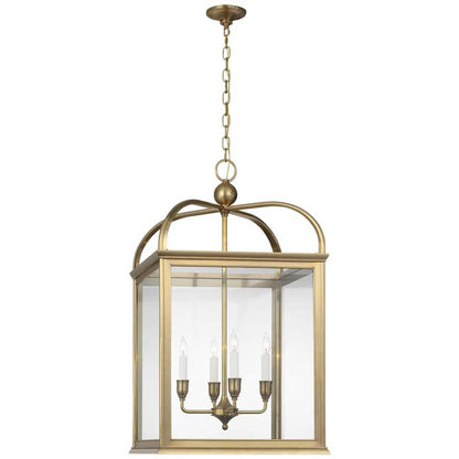 Visual Comfort Rhoades 4 Light 25" Wide Taper Candle Style Chandelier