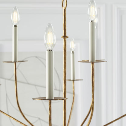 Visual Comfort Belfair 9 Light 36" Wide Candle Style Chandelier