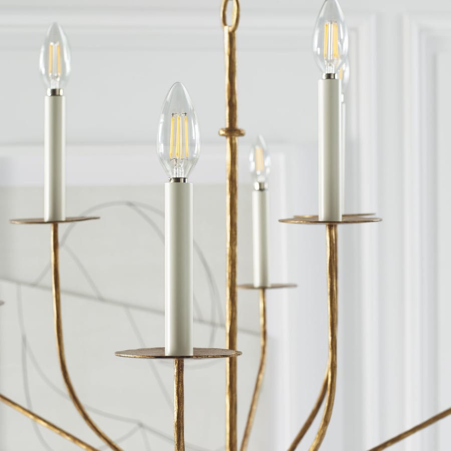 Visual Comfort Belfair 9 Light 36" Wide Candle Style Chandelier