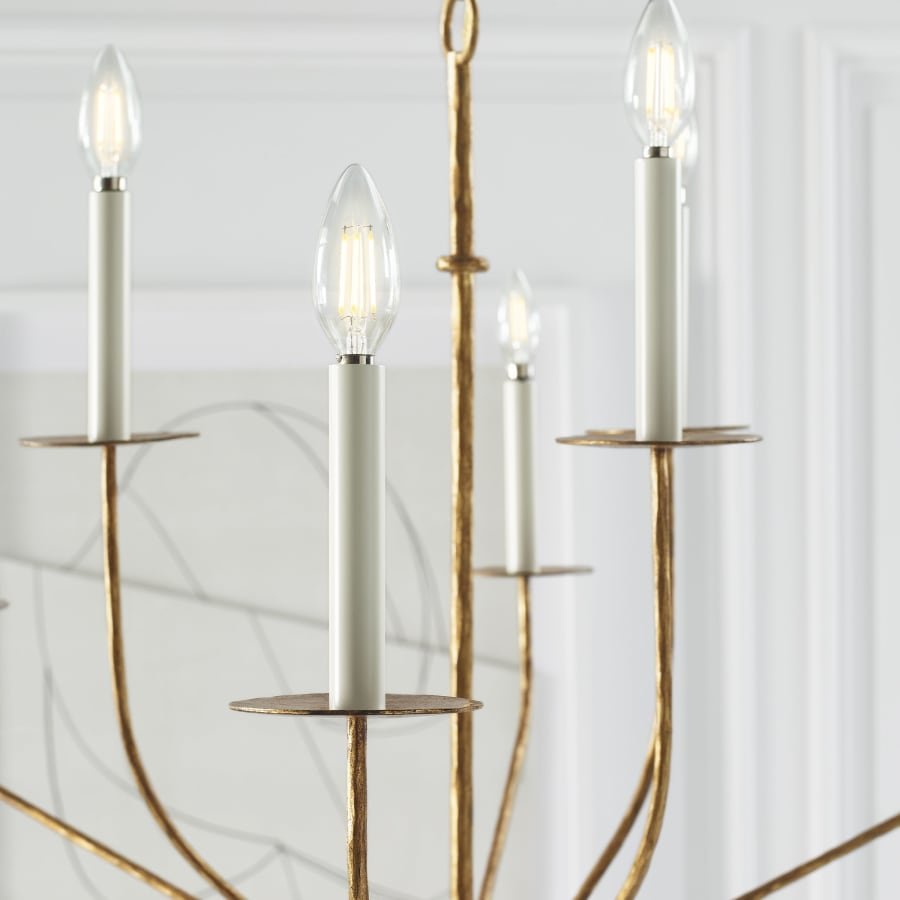Visual Comfort Belfair 9 Light 36" Wide Candle Style Chandelier