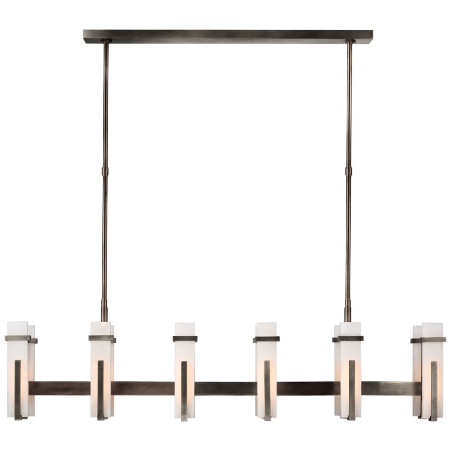 Visual Comfort Malik 55" Wide LED Linear Chandelier