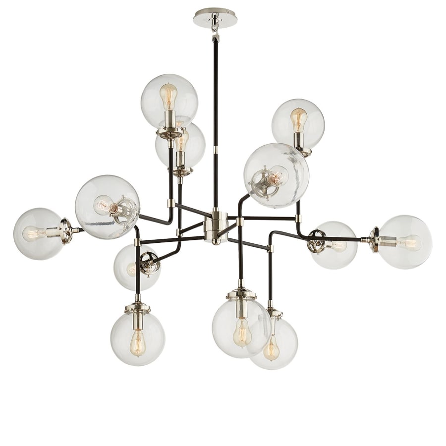 Visual Comfort Bistro 47" Sputnik Style Chandelier by Ian K. Fowler