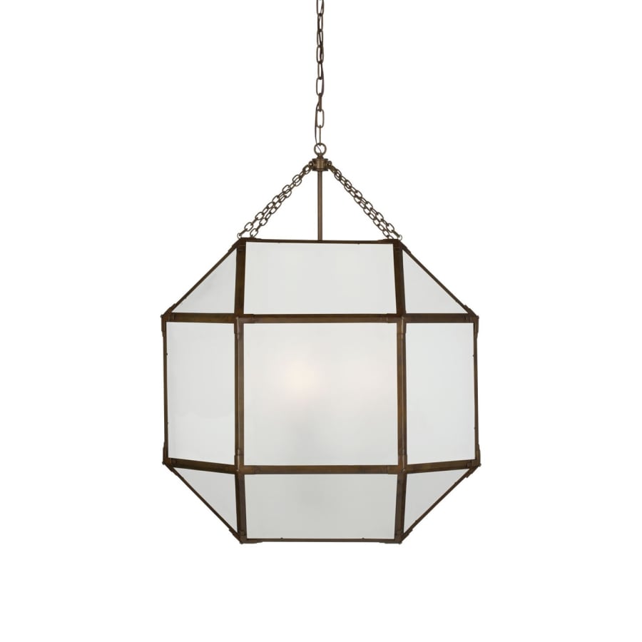 Visual Comfort Morris 6 Light 31" Wide Lantern Chandelier