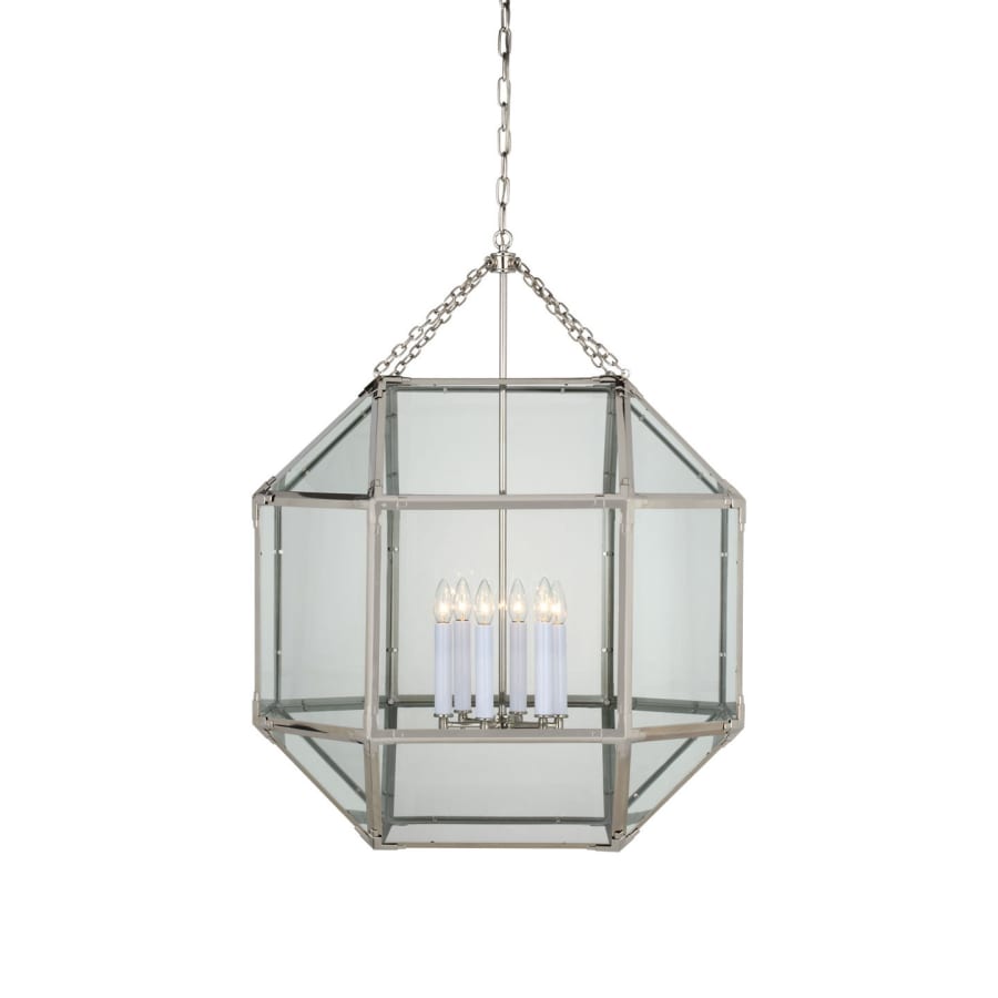Visual Comfort Morris 6 Light 31" Wide Lantern Chandelier