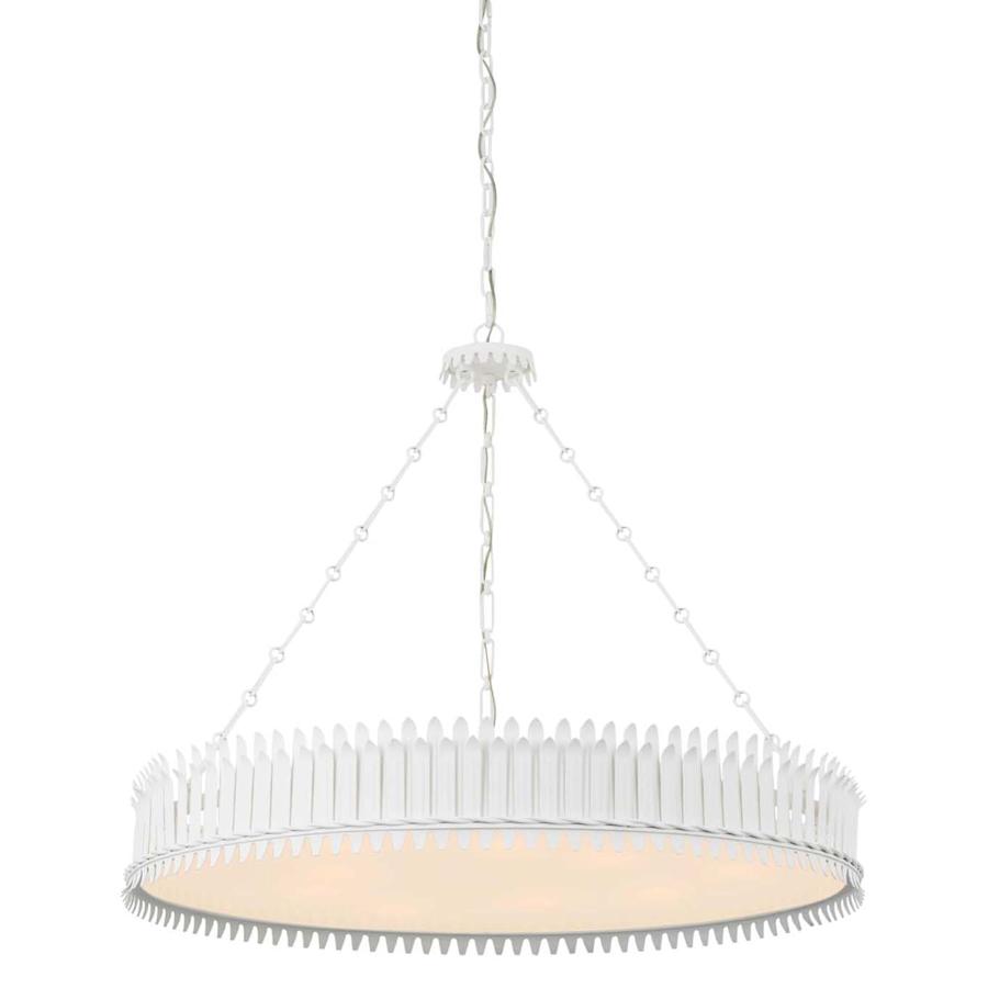 Visual Comfort Leslie 9 Light 37" Wide Abstract Drum Chandelier
