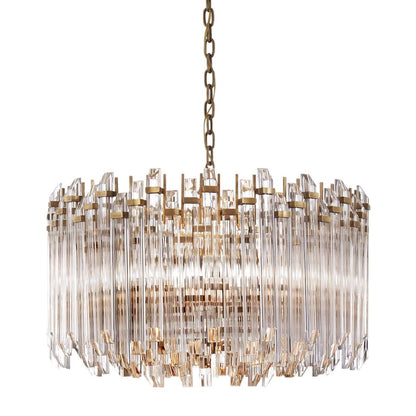 Visual Comfort Adele 28" Drum Style Chandelier by Suzanne Kasler