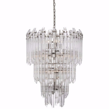 Visual Comfort Adele 24" Waterfall Chandelier by Suzanne Kasler
