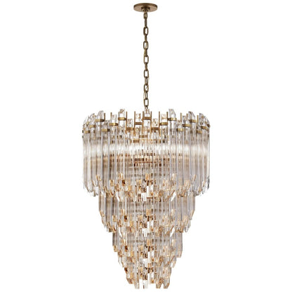 Visual Comfort Adele 24" Waterfall Chandelier by Suzanne Kasler