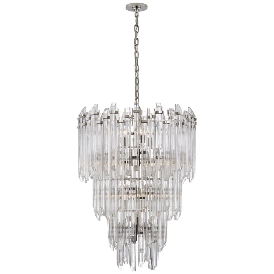 Visual Comfort Adele 24" Waterfall Chandelier by Suzanne Kasler