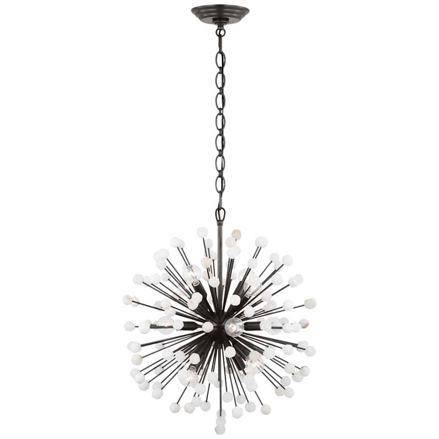 Visual Comfort Lys 12 Light 22" Wide Abstract Sputnik Chandelier