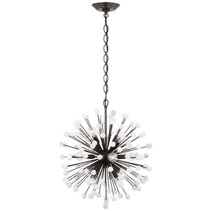 Visual Comfort Lys 12 Light 22" Wide Abstract Sputnik Chandelier
