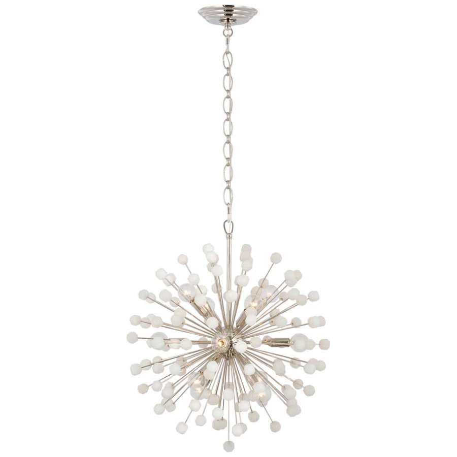 Visual Comfort Lys 12 Light 22" Wide Abstract Sputnik Chandelier