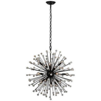 Visual Comfort Lys 15 Light 32" Wide Abstract Sputnik Chandelier