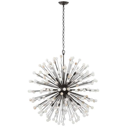 Visual Comfort Lys 18 Light 42" Wide Abstract Sputnik Chandelier