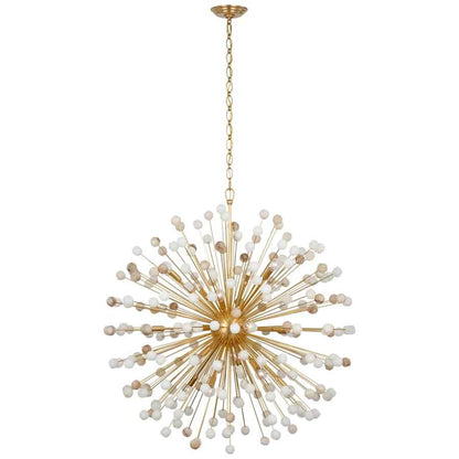 Visual Comfort Lys 18 Light 42" Wide Abstract Sputnik Chandelier