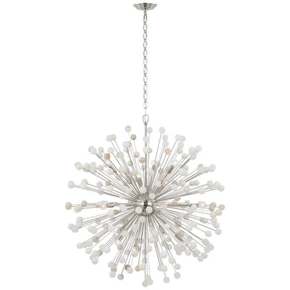 Visual Comfort Lys 18 Light 42" Wide Abstract Sputnik Chandelier