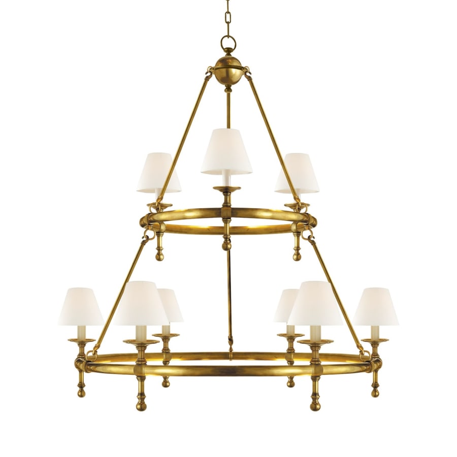Visual Comfort Classic 9 Light 45" Wide Chandelier