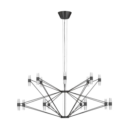Visual Comfort Lassell 46" Wide LED Abstract Chandelier