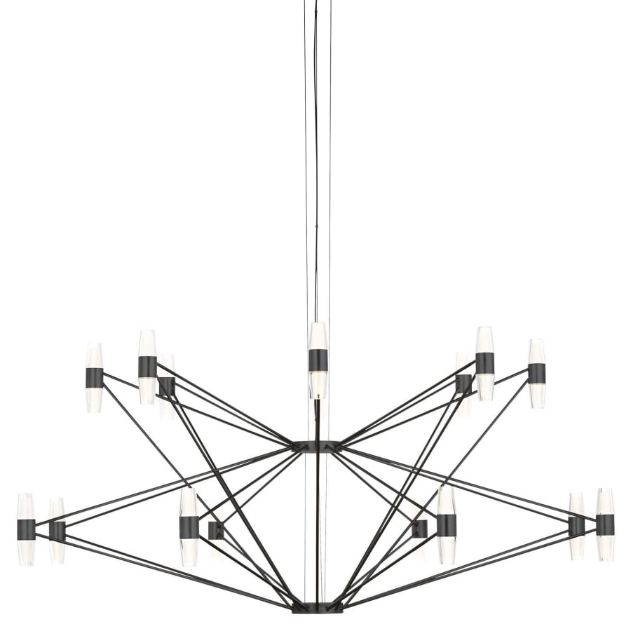 Visual Comfort Lassell 46" Wide LED Abstract Chandelier