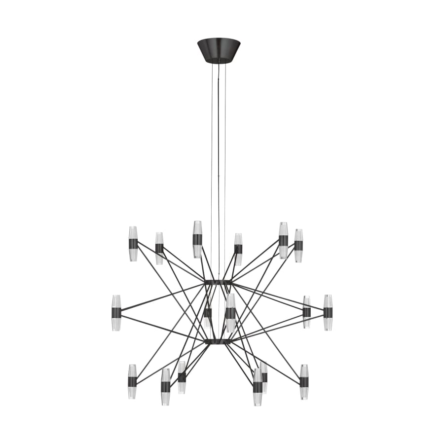 Visual Comfort Lassell 39" Wide LED Abstract Chandelier