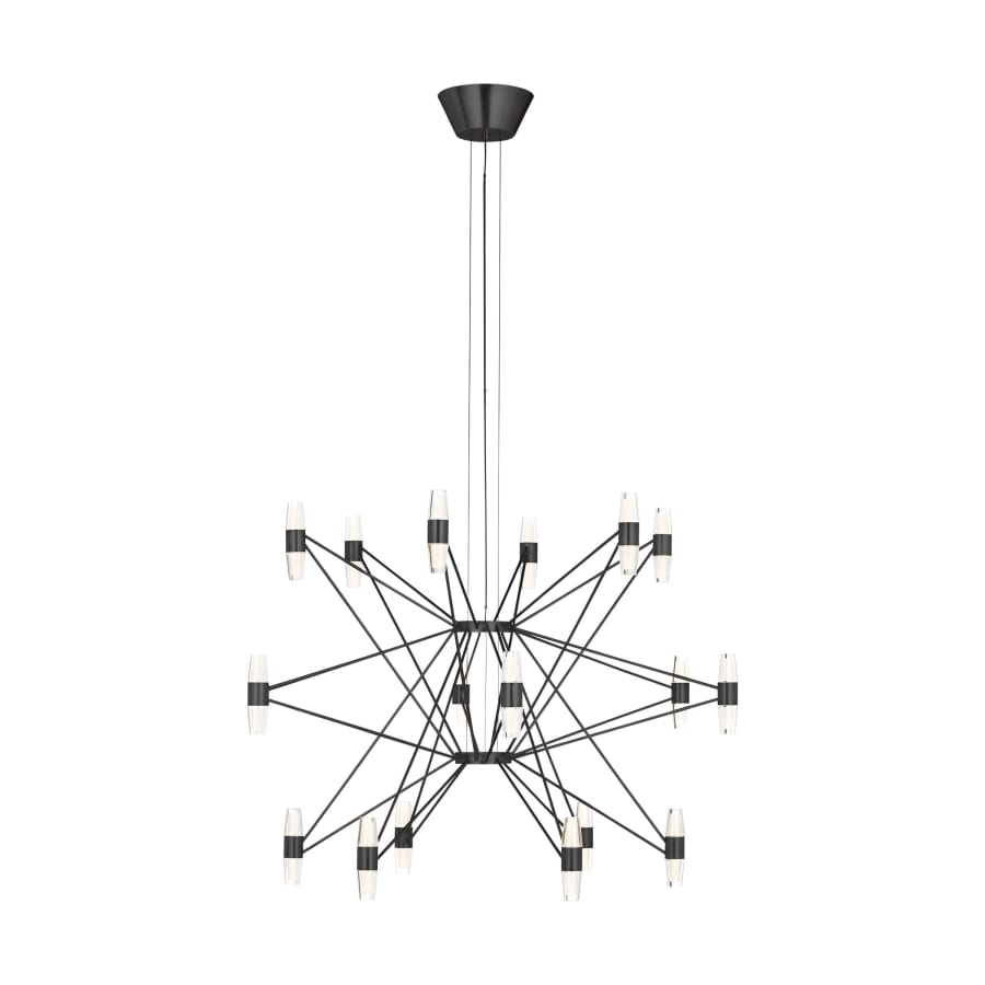 Visual Comfort Lassell 39" Wide LED Abstract Chandelier