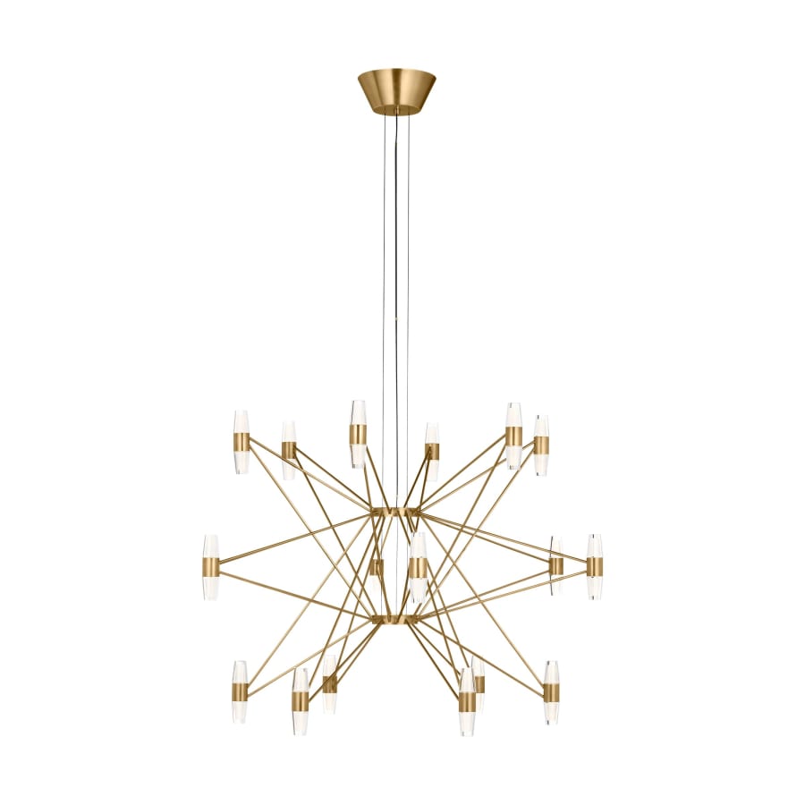 Visual Comfort Lassell 39" Wide LED Abstract Chandelier