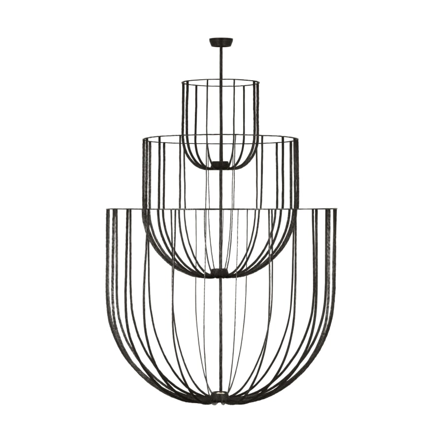 Visual Comfort Sanchi 48" Wide LED Empire Chandelier