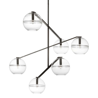 Visual Comfort Lowing 6 Light 49" Wide Chandelier