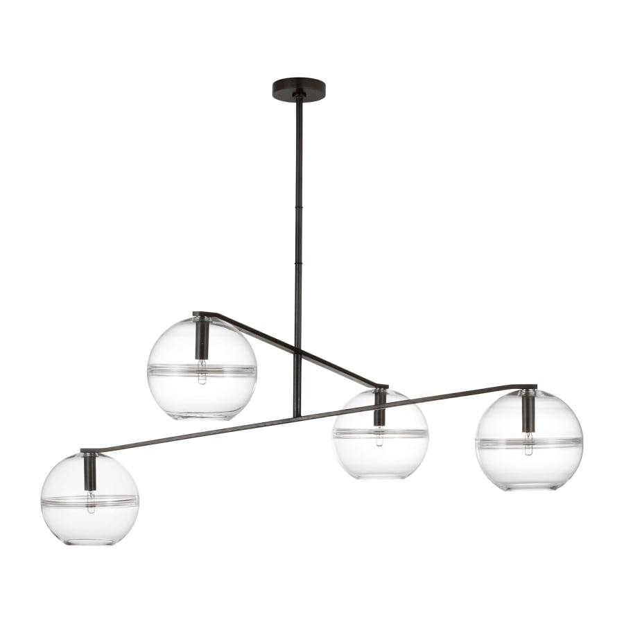 Visual Comfort Lowing 4 Light 45" Wide Chandelier