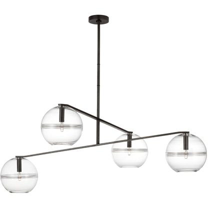 Visual Comfort Lowing 4 Light 45" Wide Chandelier