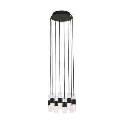 Visual Comfort Lassell 11" Wide LED Crystal Chandelier - 2700K, 90 CRI, 1824 Lumens
