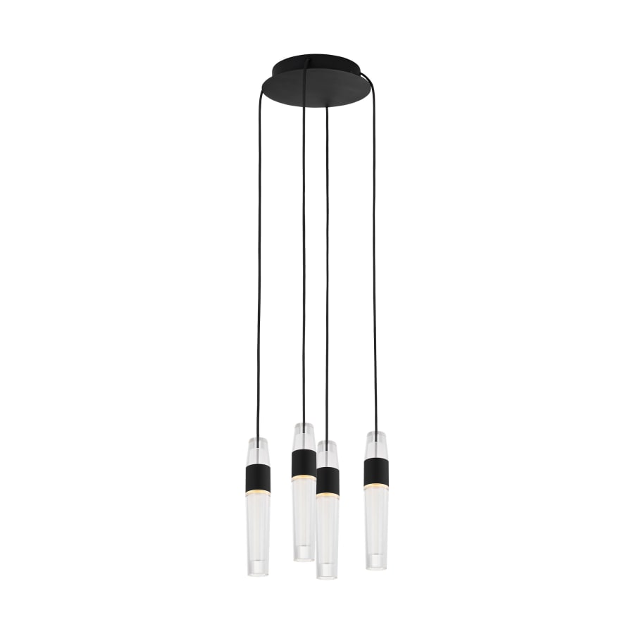 Visual Comfort Lassell 2 Light 11" Wide LED Crystal Chandelier - 2700K, 90 CRI, 1824 Lumens