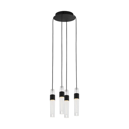 Visual Comfort Lassell 2 Light 11" Wide LED Crystal Chandelier - 2700K, 90 CRI, 1824 Lumens