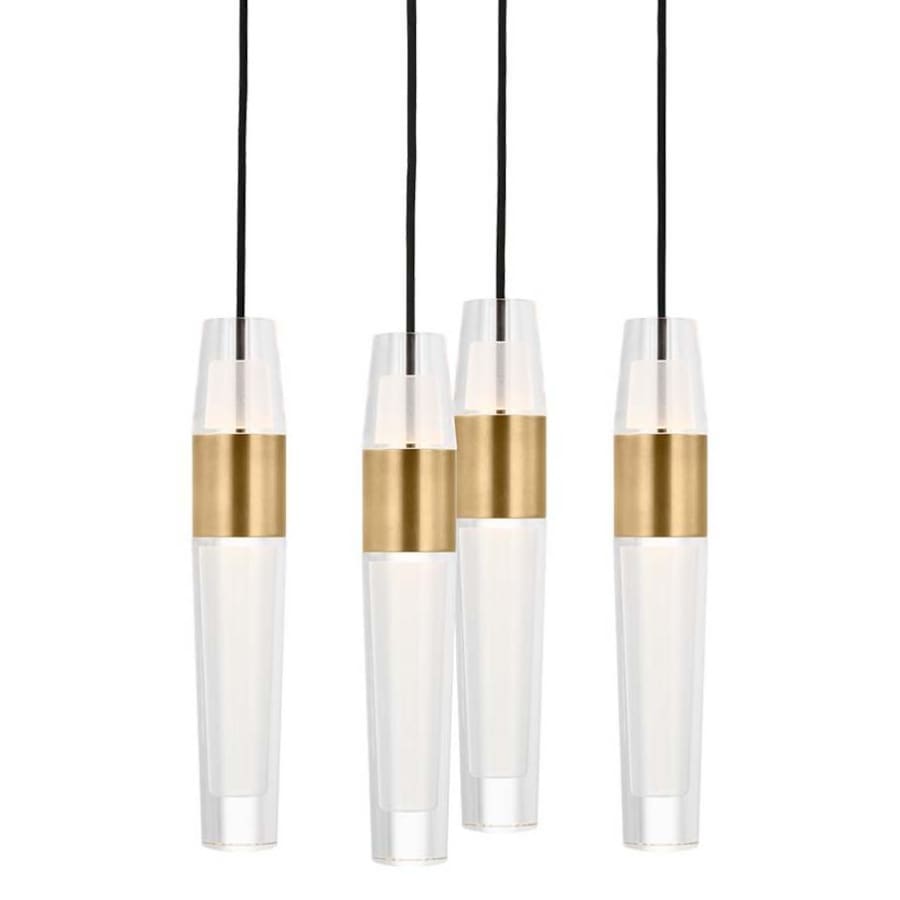Visual Comfort Lassell 2 Light 11" Wide LED Crystal Chandelier - 2700K, 90 CRI, 1824 Lumens